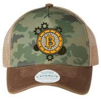 Bitcoin Gears Legacy Tie Dye Trucker Hat