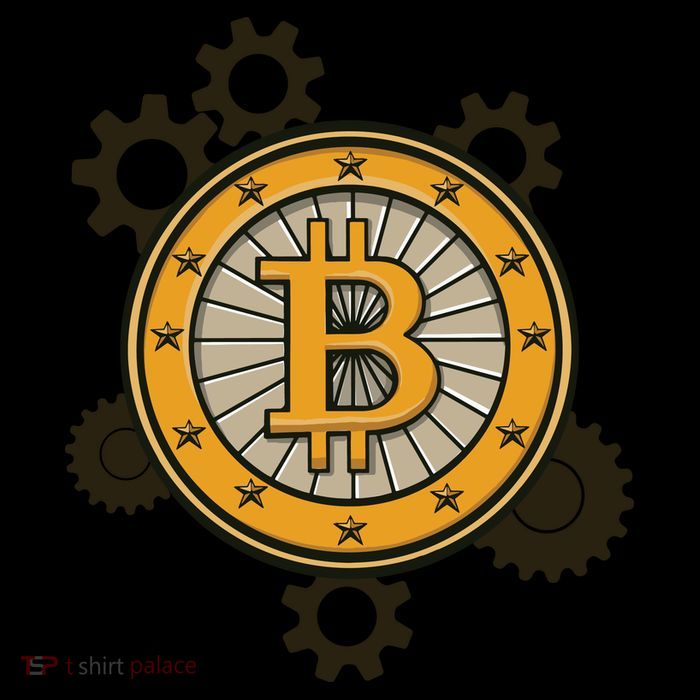 Bitcoin Gears Zip Tote Bag