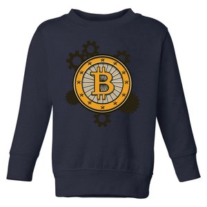 Bitcoin Gears Toddler Sweatshirt