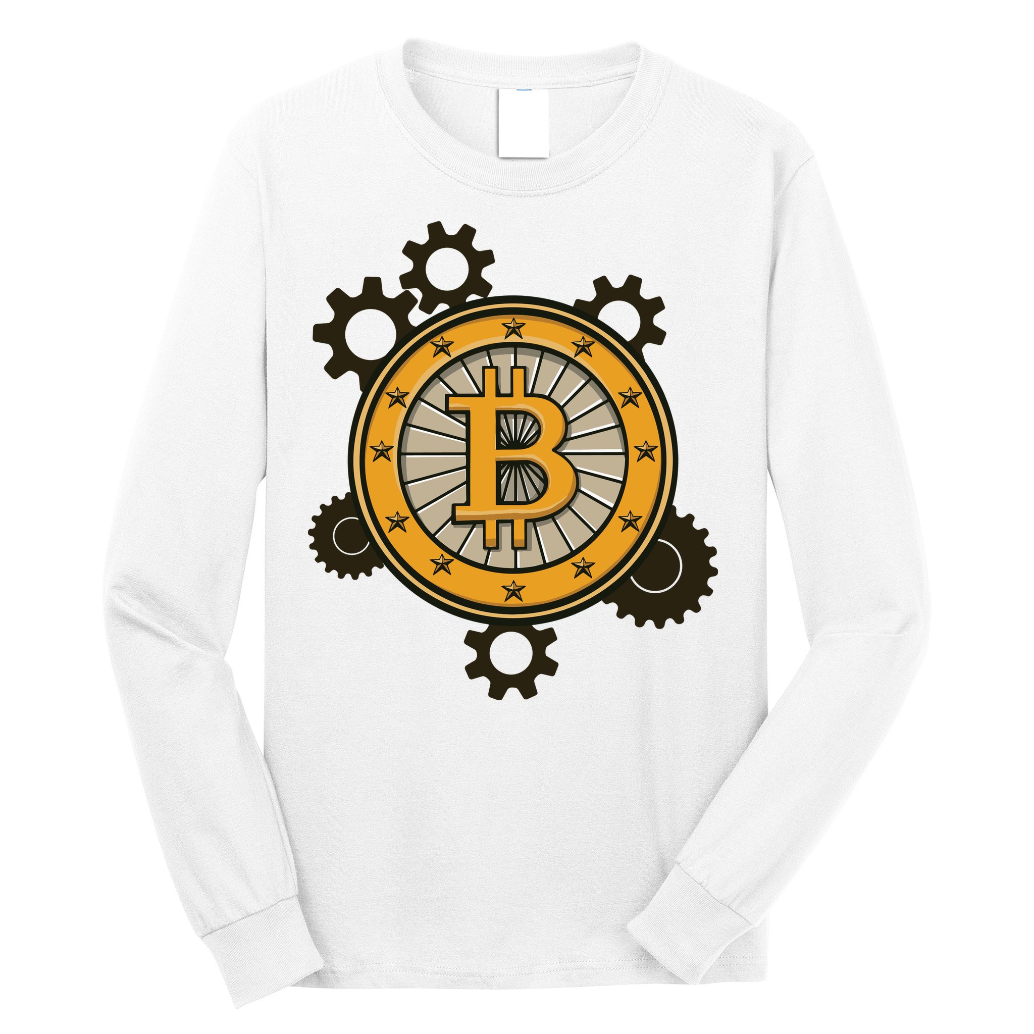 Bitcoin Gears Long Sleeve Shirt