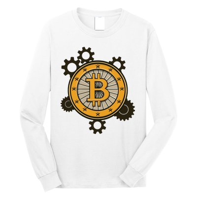 Bitcoin Gears Long Sleeve Shirt