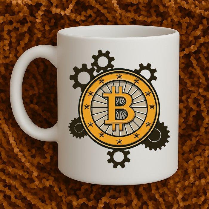 Bitcoin Gears Mug