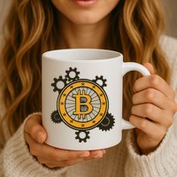 Bitcoin Gears Mug