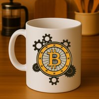 Bitcoin Gears Mug