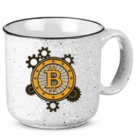 Bitcoin Gears 15oz Campfire Ceramic Mug