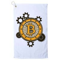 Bitcoin Gears Golf Towel