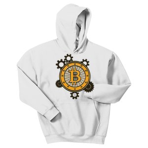 Bitcoin Gears Kids Hoodie