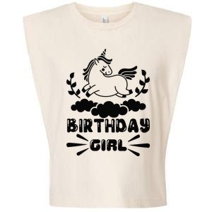 Birthday Girl Garment-Dyed Women's Muscle Tee