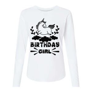 Birthday Girl Womens Cotton Relaxed Long Sleeve T-Shirt