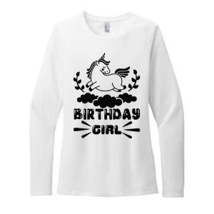 Birthday Girl Womens CVC Long Sleeve Shirt