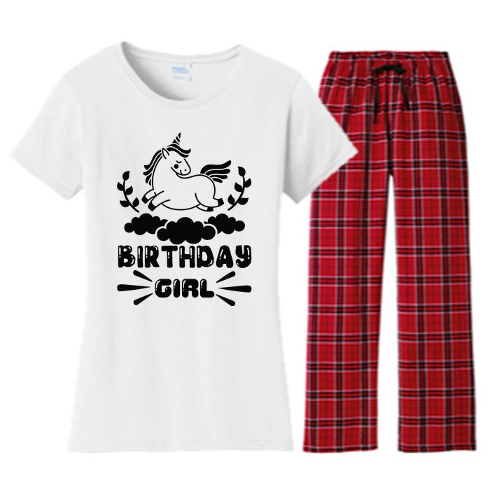 Birthday Girl Women's Flannel Pajama Set