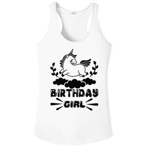 Birthday Girl Ladies PosiCharge Competitor Racerback Tank