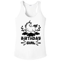 Birthday Girl Ladies PosiCharge Competitor Racerback Tank