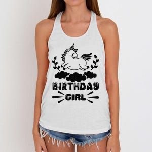 Birthday Girl Women's Knotted Racerback Tank