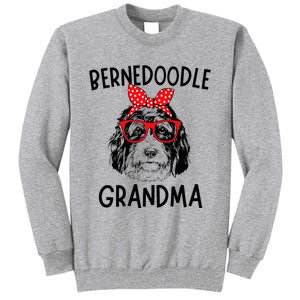 Bernedoodle Grandma Bernedoodle Dog Nana MotherS Day Tall Sweatshirt