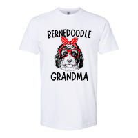 Bernedoodle Grandma Bernedoodle Dog Nana MotherS Day Softstyle® CVC T-Shirt