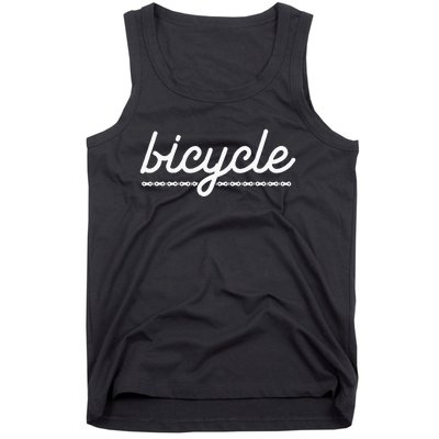 Bicycle Graphic Bicycle Cycling Tank Top