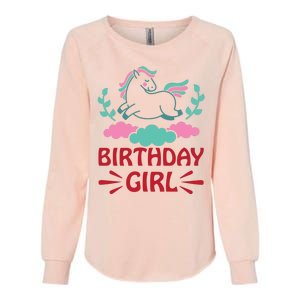 Birthday Girl Womens California Wash Sweatshirt