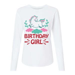 Birthday Girl Womens Cotton Relaxed Long Sleeve T-Shirt