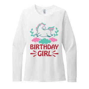 Birthday Girl Womens CVC Long Sleeve Shirt