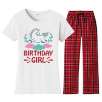 Birthday Girl Women's Flannel Pajama Set