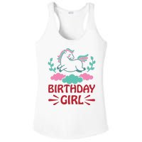 Birthday Girl Ladies PosiCharge Competitor Racerback Tank