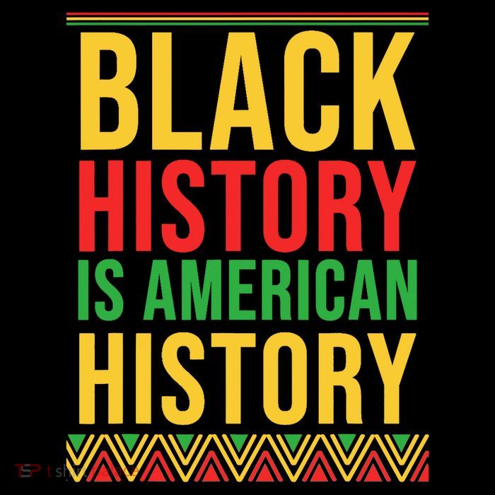 Bhm Gift Black History Is American History African American Tall T-Shirt