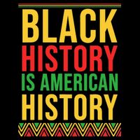 Bhm Gift Black History Is American History African American Polo