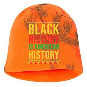 Bhm Gift Black History Is American History African American Kati - Camo Knit Beanie