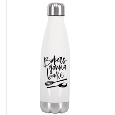 Bakers Gonna Bake Gift Stainless Steel Insulated Water Bottle