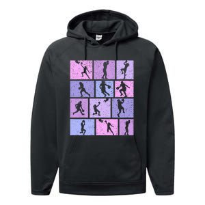 Basketball Girl Performance Fleece Hoodie