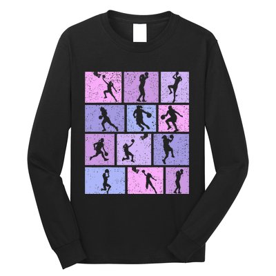 Basketball Girl Long Sleeve Shirt