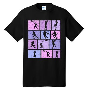 Basketball Girl Tall T-Shirt