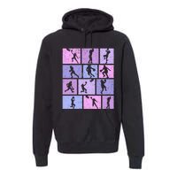 Basketball Girl Premium Hoodie