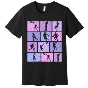 Basketball Girl Premium T-Shirt