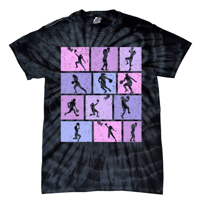 Basketball Girl Tie-Dye T-Shirt