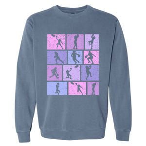 Basketball Girl Garment-Dyed Sweatshirt