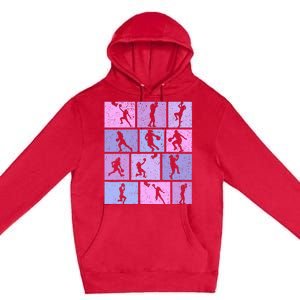 Basketball Girl Premium Pullover Hoodie