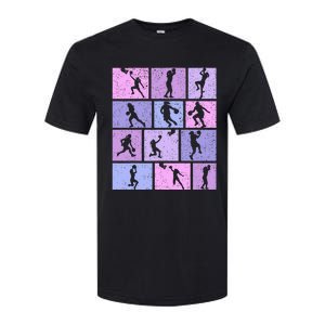 Basketball Girl Softstyle CVC T-Shirt