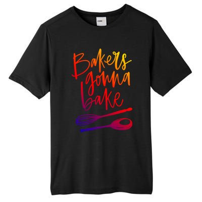 Bakers Gonna Bake Gift Tall Fusion ChromaSoft Performance T-Shirt