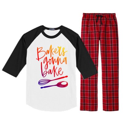 Bakers Gonna Bake Gift Raglan Sleeve Pajama Set