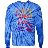 Bakers Gonna Bake Gift Tie-Dye Long Sleeve Shirt