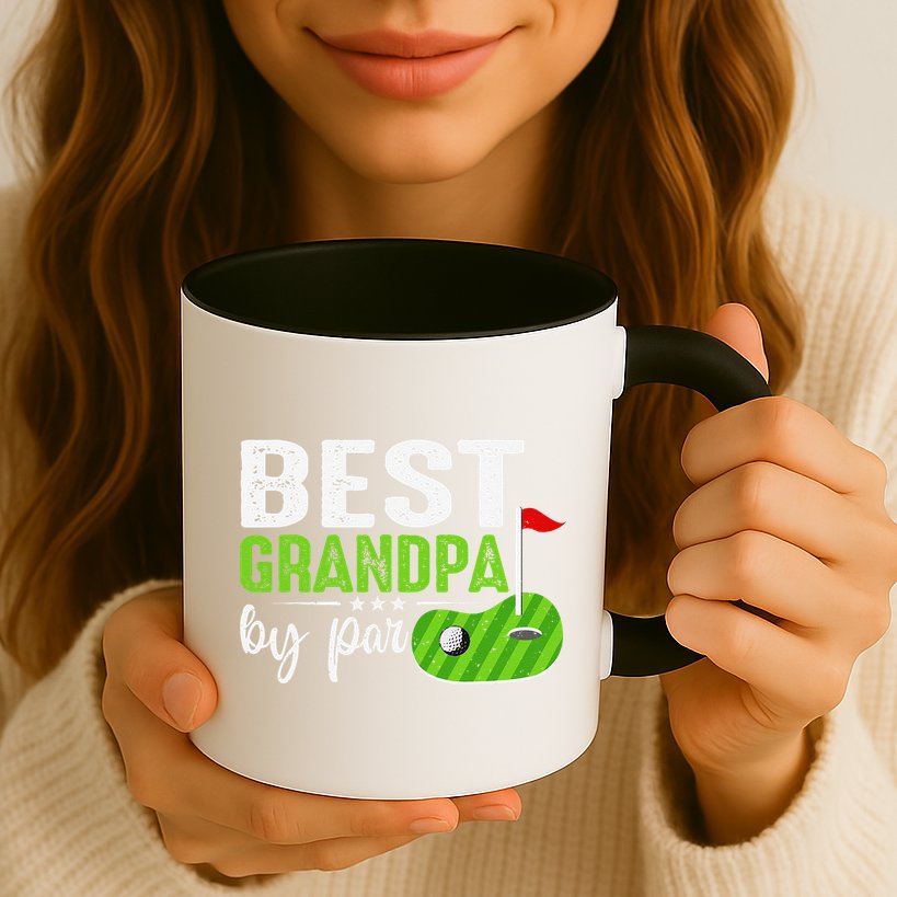 Best Grandpa By Par FatherS Day Golf Sports Lover Grandpa Mug
