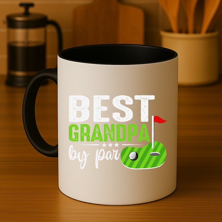 Best Grandpa By Par FatherS Day Golf Sports Lover Grandpa Mug