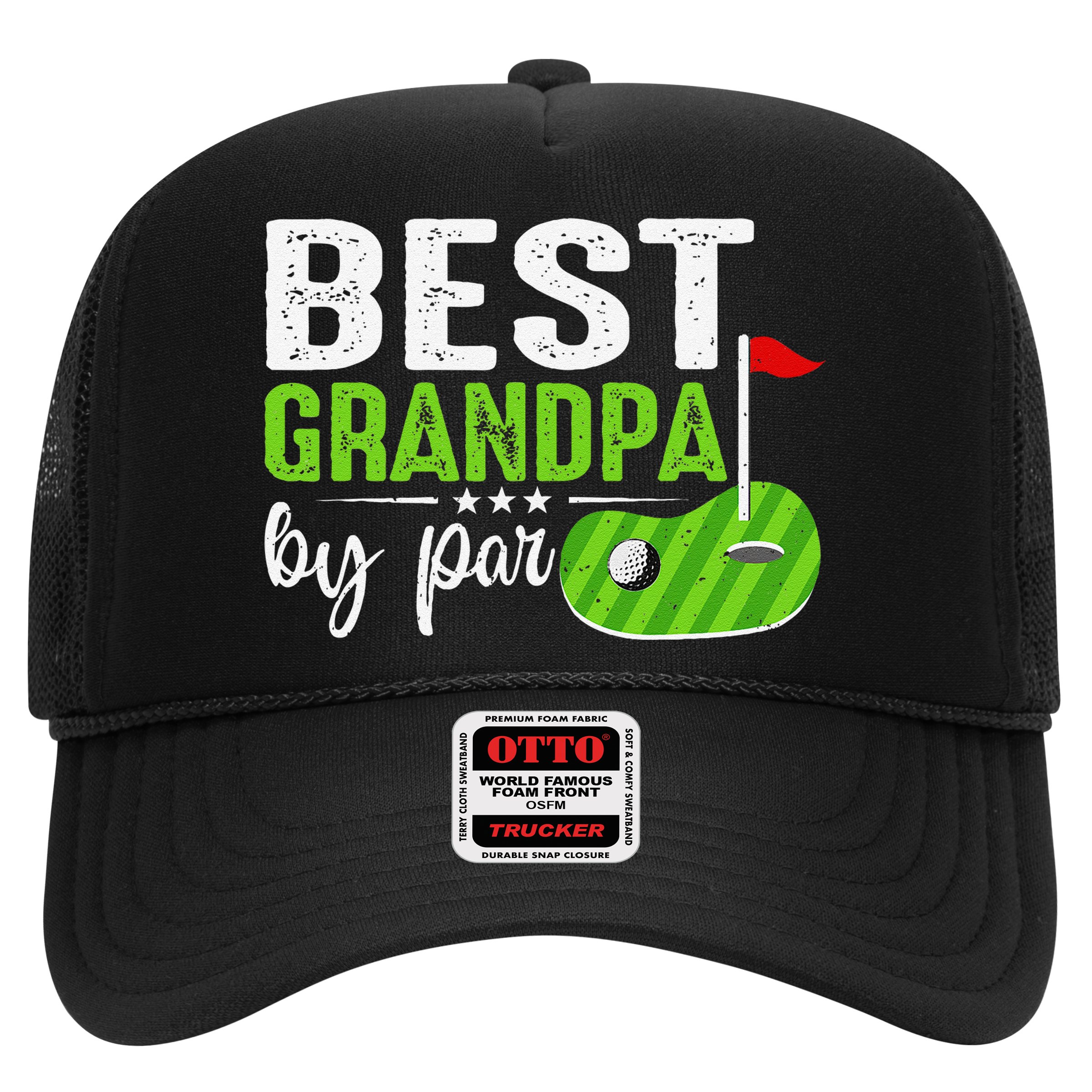 Best Grandpa By Par FatherS Day Golf Sports Lover Grandpa Hat