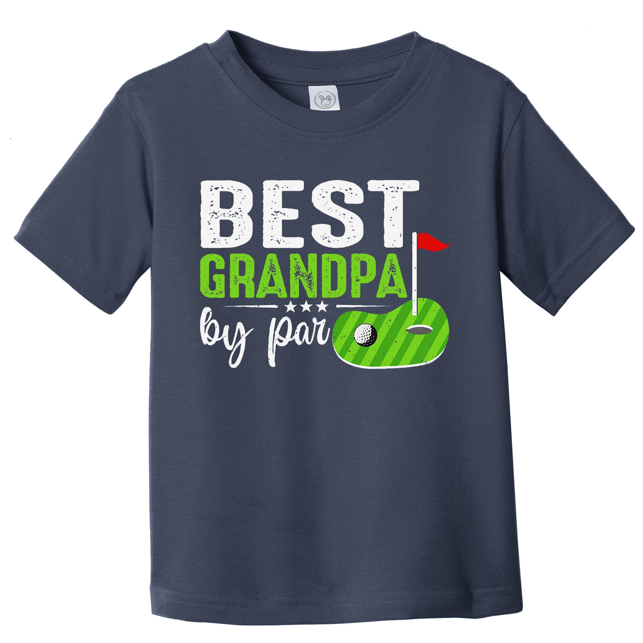 Best Grandpa By Par FatherS Day Golf Sports Lover Grandpa Toddler T-Shirt