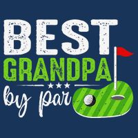 Best Grandpa By Par FatherS Day Golf Sports Lover Grandpa Toddler T-Shirt