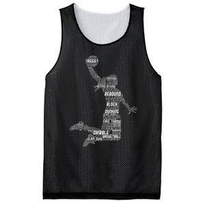 Basketball Girl Mesh Reversible Basketball Jersey Tank