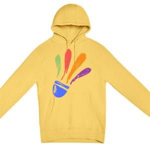 Badminton Gift Premium Pullover Hoodie