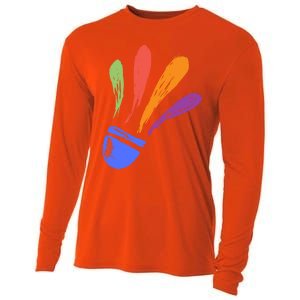 Badminton Gift Cooling Performance Long Sleeve Crew